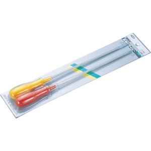日本TONE前田LD2树脂柄螺丝刀长轴螺丝刀组2pcs