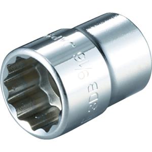 日本TONE前田4DB-12（英寸）（12 个角）英寸 3/8 英寸总长度 35mm