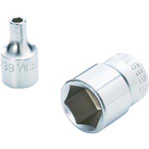 日本TONE前田2SB-04套筒插座（6 个角）英寸 1/8 英寸