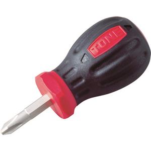 日本TONE前田PGSD-P2动力握把式稳定螺丝刀（＋）No.2 Power Grip Stubby Screwdriver
