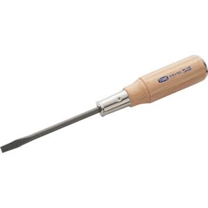 日本TONE前田PD-002贯通螺丝刀（木柄）（＋）No.2 Screwdriver