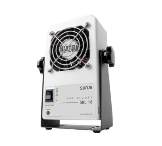 韩国SUNJE禅才SBL-18离子鼓风机离子风扇速度可调节青岛平山技研刘15621198049