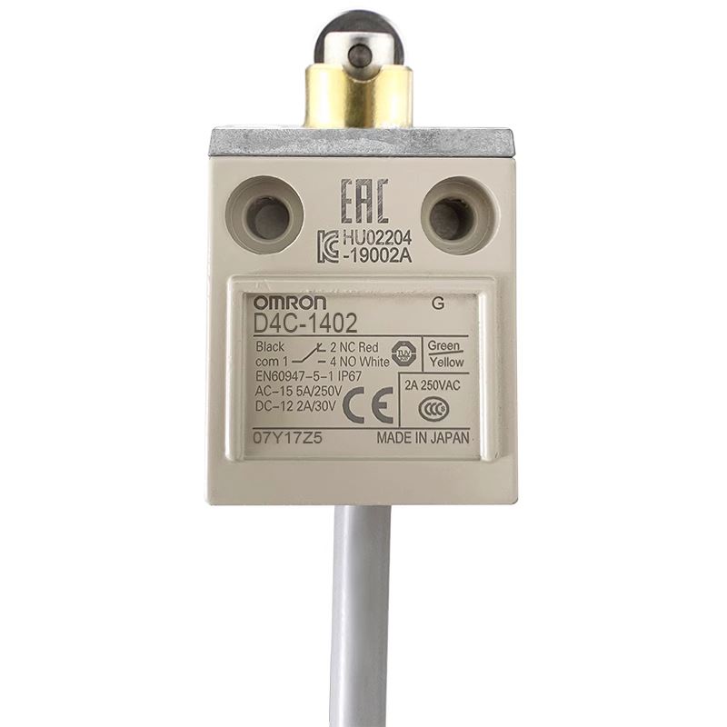 OMRON欧姆龙行程开关D4C-1250青岛平山技研刘15621198049