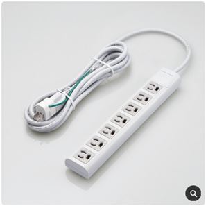 ELECOM宜丽客多孔插排T-Y053NDA青岛平山郭-158-54210565