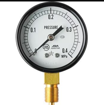 日本MIGISHITA右下精器AT1/4x60x0.4MPa 通用压力表