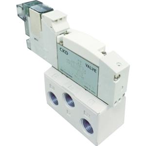 日本CKD喜开理4GB310R-10-3电磁阀先导式五通阀