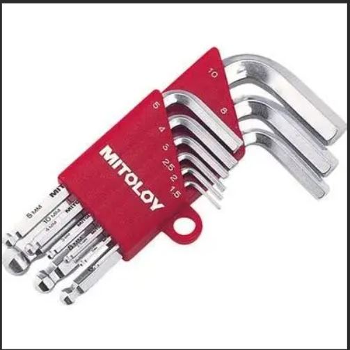 MITOLOY水户工机内六角扳手套装HBS900青岛平山郭-158-54210565
