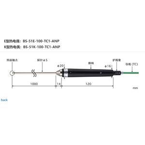 日本ANRITSU安立計器内部温度传感器BS-51E-100-TC1-ANP