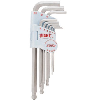EIGHT日本百利内六角扳手TMS-9详询  关159-0897-0566