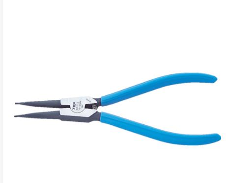 日本TOP轴用直嘴卡簧钳SS-125F详询  关159-0897-0566