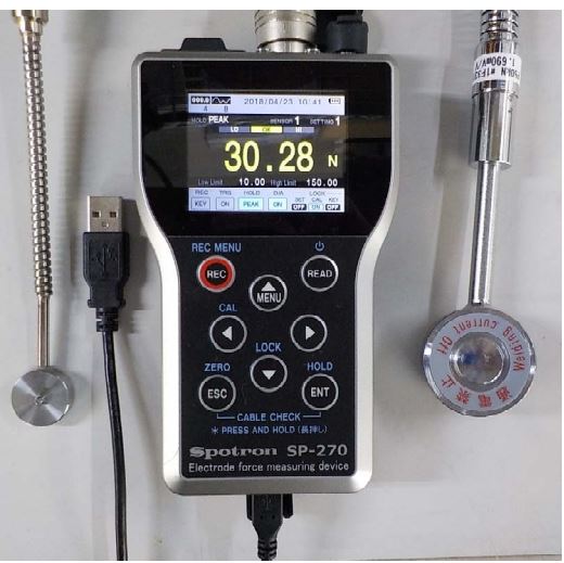 SPOTRON狮宝龙数字式焊接加压力仪SP-270-F10KN青岛平山郭-158-54210565