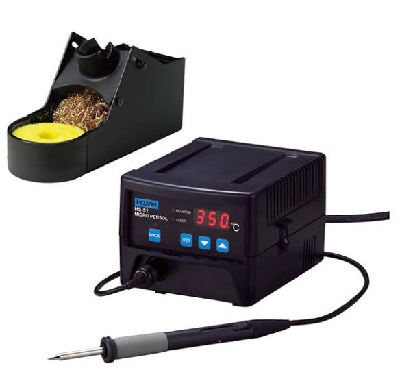 HOZAN宝三调温式电烙铁HS-51青岛平山技研刘156-21198049