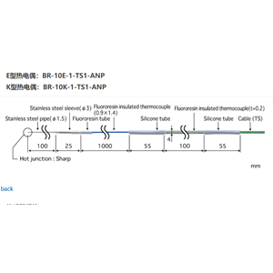 日本ANRITSU安立計器低温用温度传感器BR-10K-1-TS1-ANP
