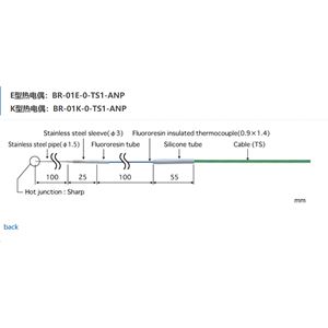 日本ANRITSU安立計器低温用温度传感器BR-01E-0-TS1-ANP