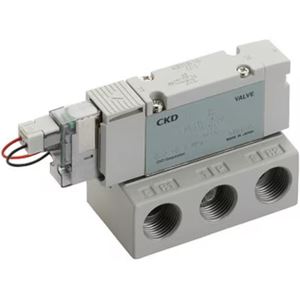 日本CKD喜开理4GB310R-10-E2-3先导式电磁阀 李:157*1387*6121