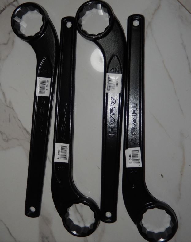 ASAHI旭金属单头梅花扳手RS0046联系人卫18538758921