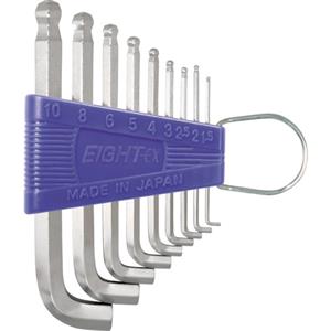 日本EIGHT百利TTR-S9内六角扳手套装 李:157*1387*6121