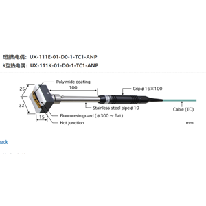 日本ANRITSU安立計器移动/回转表面用温度传感器UX-111K-01-D0-1-TC1-ANP