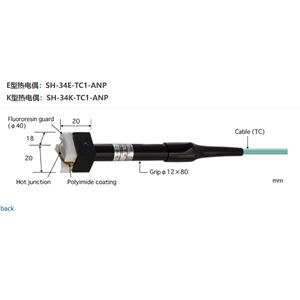 日本ANRITSU安立計器移动/回转表面用温度传感器SH-34K-TC1-ANP