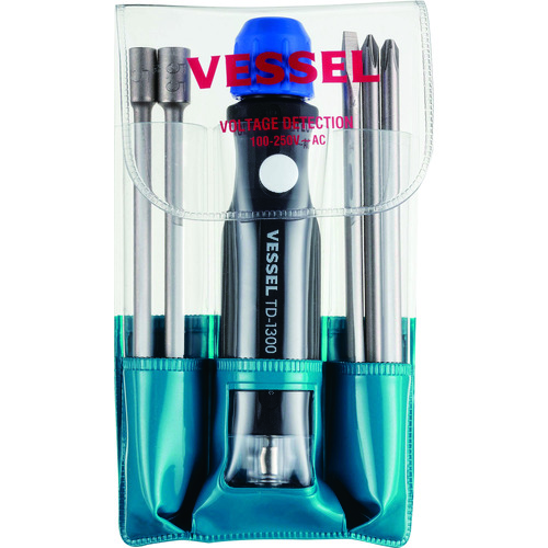 日本VESSEL威威TD-1300B螺丝刀套装 李:157*1387*6121