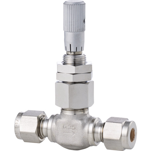 FUJIKIN富士金UN-94M-6.35-L-R-V截止式针阀 李:157*1387*6121