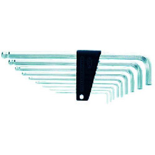 日本KTC京都机械HLD2509长六角球头扳手套装L型 李:157*1387*6121