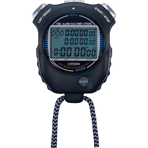 日本CITIZEN西铁城LC058-A02多功能数字式秒表 李:157*1387*6121