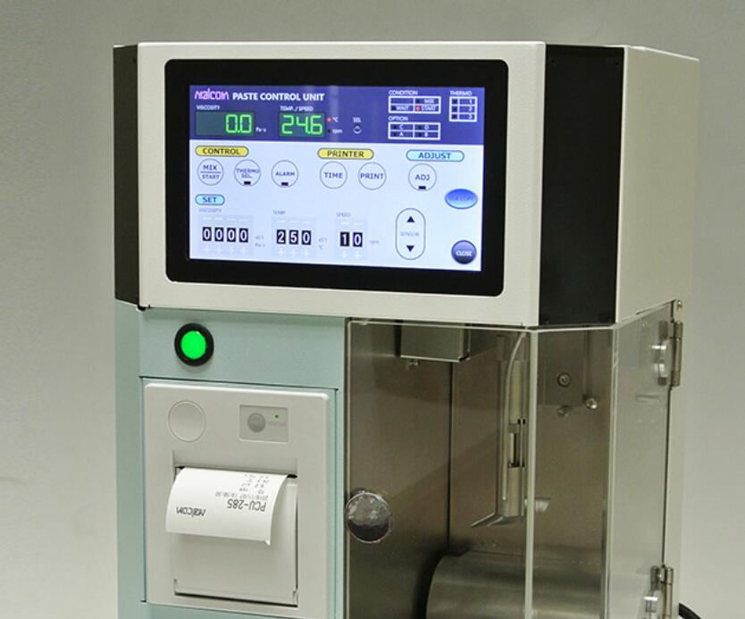 日本MALCOM马康PCU-285锡膏黏度测试仪 李:157*1387*6121