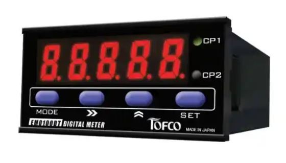 TOFCO东富科紧凑型流量数字显示仪EMO1000ET青岛平山技研刘156-21198049