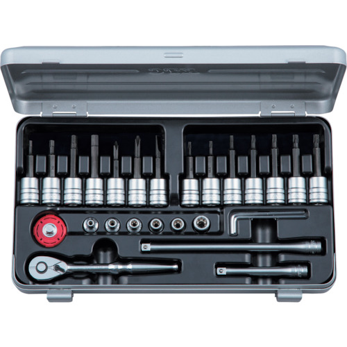 日本KTC京都机械TBT226TH六角钻头套筒扳手套装 李:157*1387*6121