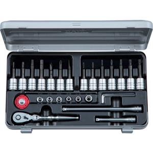 日本KTC京都机械TBT226HTH六角钻头套筒扳手套装 李:157*1387*6121