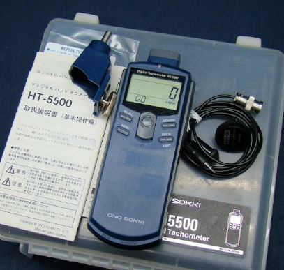 ONNSOKKI小野测器接触与非接触式数字手持式转速表HT-5500青岛平山技研刘156-21198049