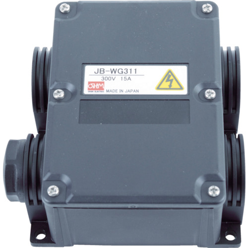 日本OHM欧姆JB-WG311中继箱密封接线盒 李:157*1387*6121