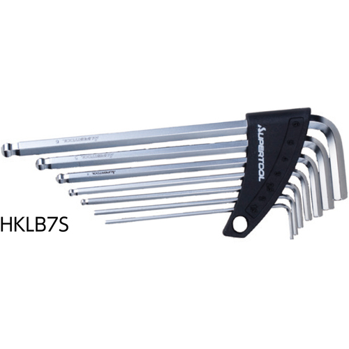 日本SUPER世霸HKLB7S长球尖六角扳手 李:157-1387-6121