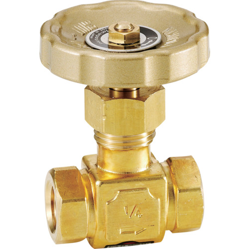 FUJIKIN富士金DH-12A-R黄铜微型针阀 李:15713876121