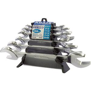 日本ASAHI旭金属SLES6双口扳手套装 销售15713876121