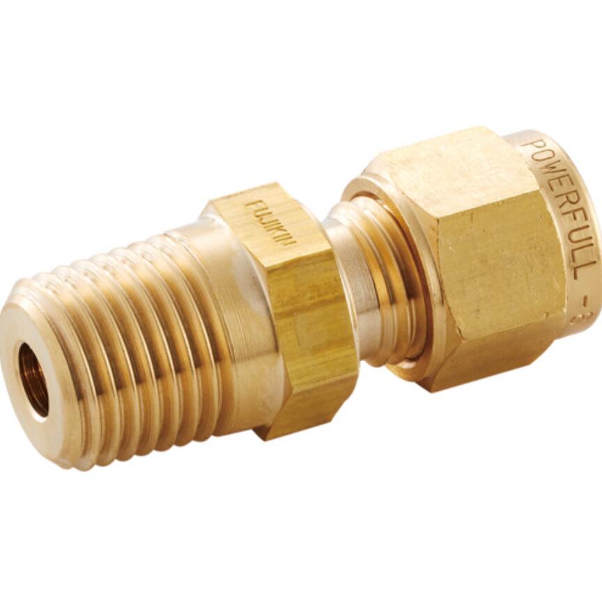 日本FUJIKIN富士金PDWH-4B-R黄铜制快速接头 销售15713876121