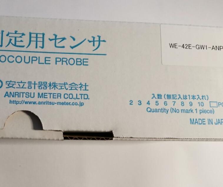 ANRITSU安立计器K型热电偶WE-42K-GW1-ANP卫小姐18538758921