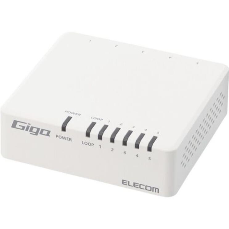 ELECOM宜丽可EHC-G05PA4-W交换机15713876121